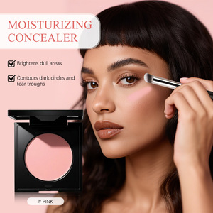 Crema Hidratante Iluminadora y Correctora para el Contorno <span class=keywords><strong>de</strong></span> Ojos, Fórmula Humectante, Cobertura para <span class=keywords><strong>Ojeras</strong></span>, Pincel <span class=keywords><strong>Corrector</strong></span>, Marcas Privadas - Product Image 5