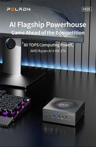 New OpenClaw AI MINI PC HO5 Ai 9 370 โปรเซสเซอร์แบบพกพา 32GB DDR5X 1TB SSD GDDR4 หน่วยความจำวิดีโอสำหรับเล่นเกม AI MINI PC - Product Image 5