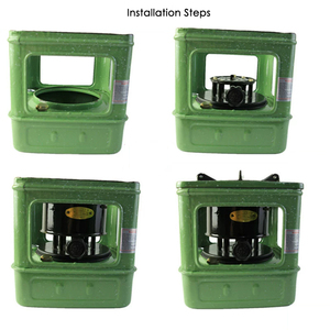 Estufa de Queroseno Portátil de Alta Calidad Ajustable para Acampar y Hacer Senderismo al Aire Libre con 10 Mechas - Product Image 3