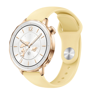 Correas para Reloj <span class=keywords><strong>Huawei</strong></span>: <span class=keywords><strong>GT3</strong></span>/GT4/GT5/GT6PRO 18. 20. Correa de Reloj Clásica de Silicona de 22 mm con Cabeza Recta - Product Image 2