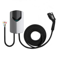 Station de charge AUXUS 220V 240V EV WALLBOX 32A 7kW station de charge de voiture électrique pour distributeurs de véhicules électriques