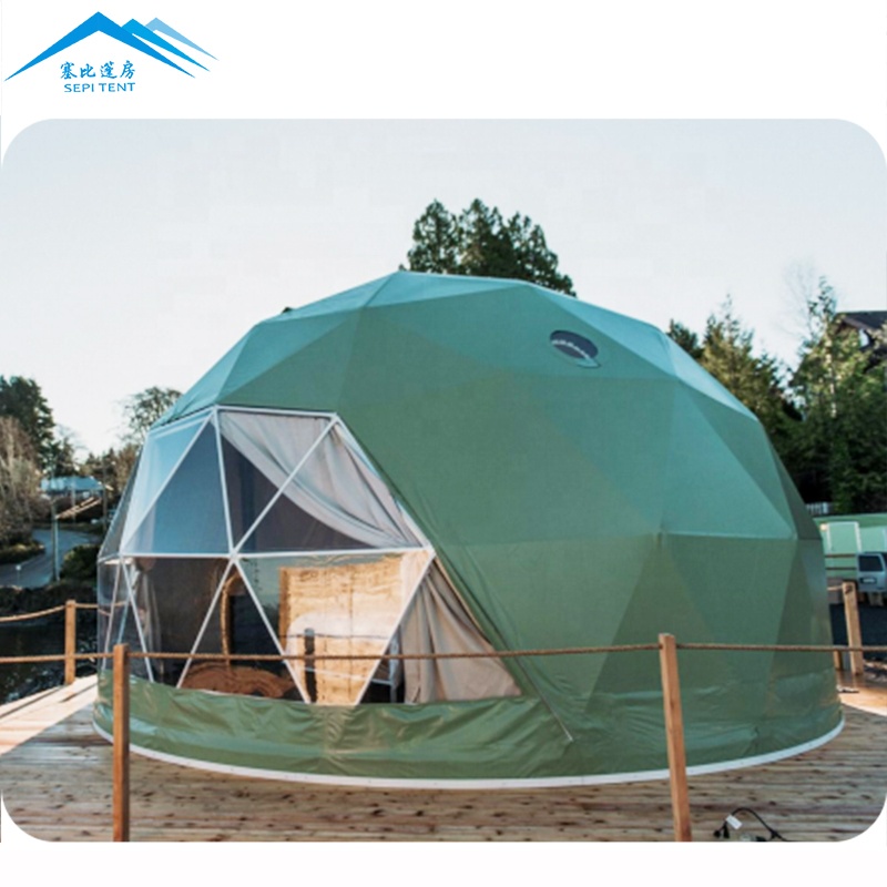 Dome Geodesic Bubble Tent Outdoor Tente 