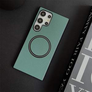 Funda Magnética de Cuero PU Mate para <span class=keywords><strong>Samsung</strong></span> <span class=keywords><strong>Galaxy</strong></span> A55 A35 A25 A15 A05S / <span class=keywords><strong>Note</strong></span> <span class=keywords><strong>20</strong></span> Ultra, Funda Rígida de Negocios para PC con Carga Inalámbrica - Product Image 3