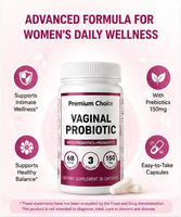 Capsules de probiotiques pour femmes avec lactobacilles et prébiotiques pour le bien-être quotidien des femmes OEM ODM