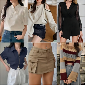 Blusas y Faldas para Mujer, Lotes de Ropa al por Mayor, Estilos Variados, Entrega Aleatoria - Product Image 3