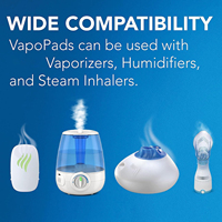 Humidificateur Pads Tampons de vapeur tampons de menthol