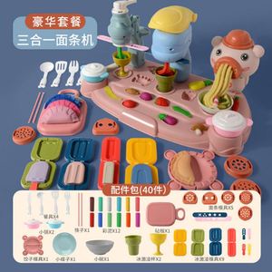 Creative <b>Magic</b> Super Light Air Dry Slime Art <b>Modeling</b> Clay Kit 4 Colors Unisex Toys Christmas Gifts - Product Image 4