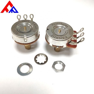 Manufacturer's Direct Sales CTS Same Potentiometer A500K A250K Electric Guitar Bass <b>Knob</b> Volume <b>Copper</b> Shaft Potentiometer - Product Image 4