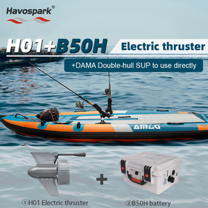 Havospark H01 แรงขับ 35 กก./77 ปอนด์ 6 เกียร์เดินหน้า กำลังสูง ติดตั้งง่าย สำหรับกระดานยืนพาย เรือคายัค เรือตกปลา H01 Envir - Product Image 2