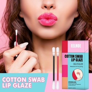 Paquete de caja de cigarrillos desechable, hisopo de algodón de larga duración, resistente al agua, para tatuaje, lápiz labial, tinte labial, juego de brillo, 20 Uds. - Product Image 2