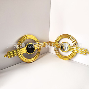<b>Gold</b> Circular <b>Sofa</b> Decorative Buckle Plastic Minimalist High Quality Furniture Hardware Yj F Warm <b>Gold</b> - Product Image 1