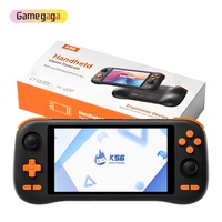Consola de Juegos Portátil KINHANK K56 con Android 14, Pantalla Táctil de 5.5'', 5000 mAh, WIFI, Reproductor de Juegos Retro, Juegos de PS2, 6 GB de RAM