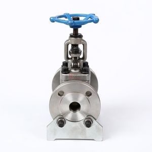 Agua de vapor de alta temperatura API ANSI 150-1500LB 304 316 Acero inoxidable A105 JIS 10K Válvula de globo con bandera forjada en el PN16-100 - Product Image 4