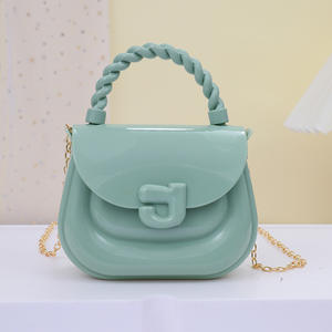 Borsetta per Bambine, Piccola <span class=keywords><strong>Borsa</strong></span> a <span class=keywords><strong>Tracolla</strong></span> in Gelatina Colorata, <span class=keywords><strong>Borsa</strong></span> a Mano per Bambine - Product Image 6