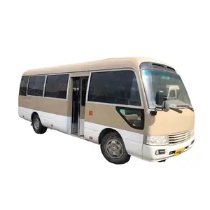 Second Hand To yo ta Coaster 30 Seater Bus Mini Van Used Car Small Transport Shuttle Bus for Sale