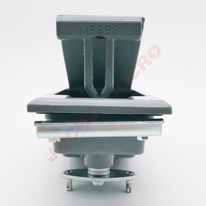 Cerradura de panel de aleación de zinc pintada en azul y gris a precio de fábrica, candado - Product Image 4