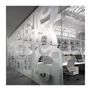 Vinilos Decorativos Personalizados para Ventanas, Diseño Esmerilado, <span class=keywords><strong>Vinilo</strong></span> Adhesivo para Privacidad con Letras para Sala de Reuniones, para Puertas de Vidrio - Product Image 1