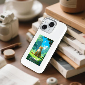 เคสโทรศัพท์อัจฉริยะ NFC หน้าจอ E Ink ขนาด 3.7 นิ้ว Zhsunyco DIY PC Cover ใช้ได้กับ <span class=keywords><strong>iPhone</strong></span> 15 14 13 <span class=keywords><strong>12</strong></span> Pro ทุกรุ่น - Product Image 3