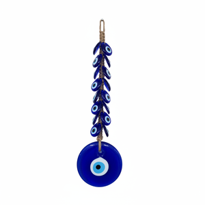 Small 42 X 12 cm Wall Hanging Ornament Featuring <b>Plastic</b> and Glass <b>Beads</b> - Product Image 2