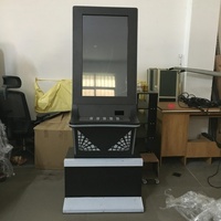 Máquina de Juegos de Habilidad Metálica Multijuego 5 en 1, Software de Juego de Ajedrez, 110/220V, 12 Meses de Garantía