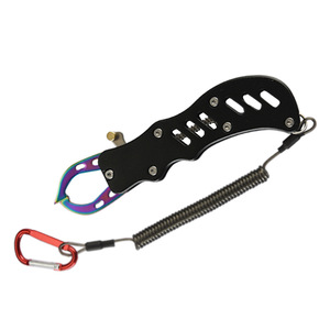 Pince de pêche K2A en aluminium bleu avec corde de sécurité pour la pêche - Product Image 2