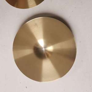 Fourniture d'usine de différentes tailles de <span class=keywords><strong>petites</strong></span> et grandes <span class=keywords><strong>cymbales</strong></span> Gong en alliage pour corps de tambour et de clairon - Product Image 3