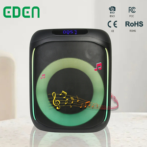 6 Inch Stereo Portable Professional Wireless BT Big <strong>Speakers</strong> Outdoor <strong>Dj</strong> <strong>bluetooth</strong> Party <strong>Speaker</strong> With LED Light - Product Image 2