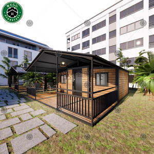 Maison préfabriquée mobile extensible en kit, 2-3 chambres, construction rapide, villa conteneur avec panneaux sandwich - Product Image 4