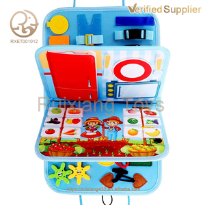 Unisex Montessori giocattolo educativo sensoriale di nuovo arrivo Multi-funzione a bordo occupato per bambini animali lettere strumento esplorativo <span class=keywords><strong>autismo</strong></span> - Product Image 2