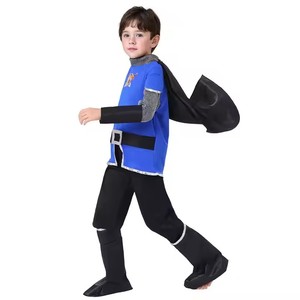 Costume de cosplay pour enfants, <span class=keywords><strong>chevalier</strong></span> templier médiéval, fête de carnaval - Product Image 2