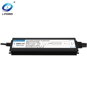 Fuente de alimentación LED de aluminio a prueba de agua para exteriores Triac convertidor de AC-DC regulable certificado ROHS AC170-264V 60W-400W para paisaje LED - Product Image 2