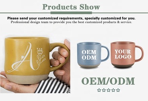 Venta al por mayor de tazas de cerámica de arcilla con logotipo personalizado tazas de té de porcelana <span class=keywords><strong>para</strong></span> el día de la madre, padre, mamá, taza de café de regalo taza personalizada - Product Image 4