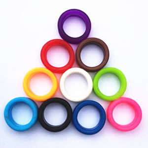 헤어 가위 애완동물 가위 실리콘 링 보호대 안전 논슬립 체육관 피트니스 가드 웨딩 밴드 고무 제품 - Product Image 5