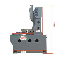 Machine de fraisage CNC à châssis en fonte - Châssis de machine de gravure CNC de type portique 6060, utilisé pour le perçage et le fraisage de moules métalliques