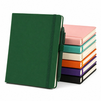 Agenda à couverture rigide B5 A5, agenda quotidien portable en gros, format de poche imperméable, carnet personnalisé, cahier pour étudiants, école