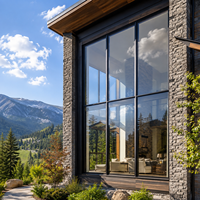 Système de mur-rideau en aluminium architectural ALUFRONT avec dimensions personnalisées pour les tours résidentielles et les façades commerciales