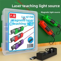 Pointeur laser à aspiration magnétique, bâton d'enseignement pour enseignant, source de lumière parallèle, propagation de la lumière, réflexion, réfraction
