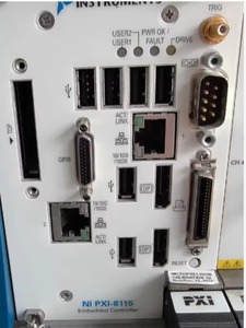 ใช้ตัวควบคุม PXI โปรเซสเซอร์แบบดูอัลคอร์ 2.5 GHz รุ่น NI PXI-8115 ของ National Instruments - Product Image 1
