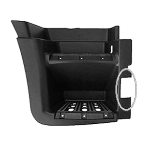 Marchepied droit gris pour camion, marque italienne fiable, modèle [Mod]. Ad-At pour Iveco Stralis 2007 - Product Image 1