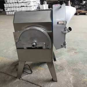 Cortadora de Verduras Eléctrica Comercial de Acero Inoxidable, Totalmente Automática, Fácil de Usar, Rebanadora de 220V para Hogar y Restaurante, Corta Eficientemente - Product Image 4