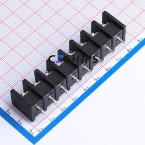 DBT30C-10.0-8P-BK-P Barrier Terminal Block Through hole Component (THT),P=10mm Connector 10mm 20A 300V - Product Image 2