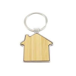 Porte-clés Métal Maison Immobilier pour Agences Immobilières, Cadeaux d'Entreprise, Promotion Gestion <span class=keywords><strong>Immobilière</strong></span>, Porte-clés Maison DIY - Product Image 1