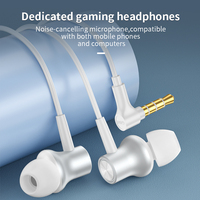 Nouveaux écouteurs intra-auriculaires filaires stéréo mains libres de haute qualité avec prise jack 3,5 mm et câble de 1,2 m (modèle 2026)
