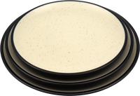 Assiettes à sushi modernes en mélamine blanche personnalisées en gros pour mariages et restaurants