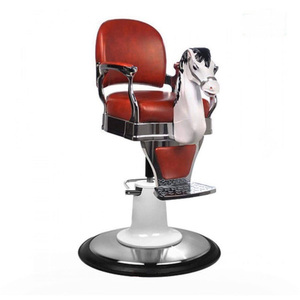 Silla de Barbería Kisen Horse de Alta Calidad para Salón de Belleza, Color Opcional para Niños, con un Lindo Juguete de Animalito - Product Image 2