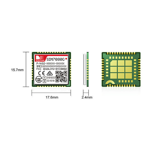 Original Manufacturer Direct SIMCOM Sim7080g Module Multi-Band CAT-M and NB-IoT LTE IoT Module SIM7080 Communication Module