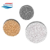 Filtre en mousse céramique de silicium carbone/alumine/zircone de haute qualité pour les fontures en aluminium