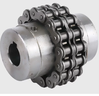 Accouplement à chaîne KC6022, accouplement à rouleaux en acier 45 GL, personnalisable, fabriqué en Chine