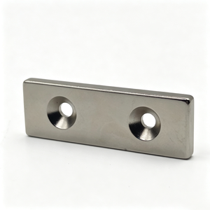 <span class=keywords><strong>Aimant</strong></span> de pêche néodyme carré permanent à trou fraisé avec vis de fixation - Product Image 6
