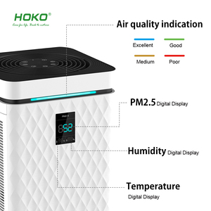 <span class=keywords><strong>HOKO</strong></span> Smart Home WiFi Luft reiniger H13 mit Aktivkohle filter Tragbar Elektrisch mit EU-und US-Steckern